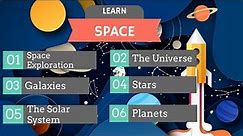 Let's explore Space | Space Exploration | The best video for kids