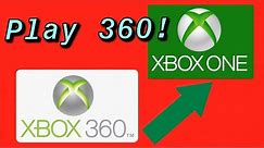 How to Play Xbox 360 Games on Xbox One NEW!