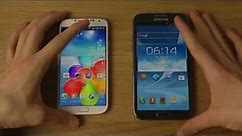 Samsung Galaxy S4 vs. Samsung Galaxy Note 2 - Review