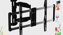 Stanley TV Wall Mount - Full Motion Articulating Mount for Large Flat Panel Television (TLX-105FM)