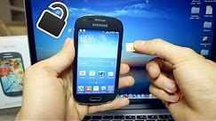 How To Unlock Samsung Galaxy Light - Very simple and easy!