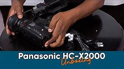 Unboxing & Walkthrough - Panasonic HC-X2000 Camcorder