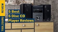 Best 5 Disc CD Player On 2024