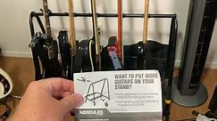 Hercules Guitar Rack Extension HA205 Installation