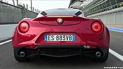 Alfa Romeo 4C SOUND - Start, Rev and Accelerations!