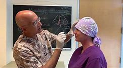 A demonstration of proper Nasopharyngeal swab technique for COVID-19 testing