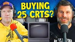 The business case for buying 25 HUGE CRTs - Cathode Ray Podcast #44