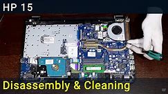 HP Notebook 15 Disassembly and Fan Cleaning