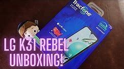 LG K31 Rebel on Tracfone Unboxing and Impressions - Cheapest Smartphone You Can Buy at Target!