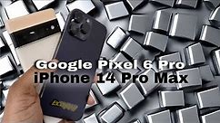 Google Pixel 6 Pro VS iPhone 14 Pro Max