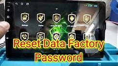 Reset Factory Password and All password in Android Car player TS7. Extra setting Password.