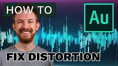 How to Fix Distorted Audio