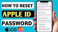 How To Reset Apple ID Password Without Email and Phone Number || How To Change Apple id Password
