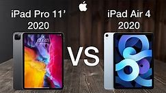 iPad Pro VS iPad Air 4 2020 Review Comparison - Should I buy the iPad Air 4 2020?