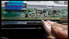 32 Inch LG Led Tv Display Panel Fault Repair Solution || led tv display repair