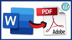 3 Easy Ways to Convert a Word Document into a PDF File