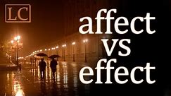Grammar Spotlight: Affect vs Effect
