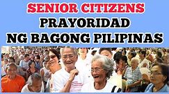 SENIOR CITIZENS PRAYORIDAD NG BAGONG PILIPINAS #seniorcitizen #dswd #socialpension