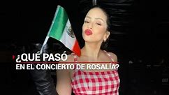 Así se vivió el Concierto de Rosalía en el zócalo de la Ciudad de México