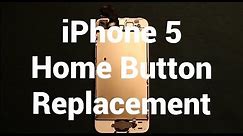 IPhone 5 Home Button Replacement How To Change