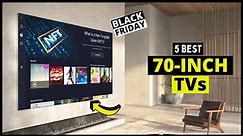 Top 5 Best 70-Inch 4K TVs to Buy [Black Friday Deals] Budget 70 inch TV for Gaming & Home Theatre