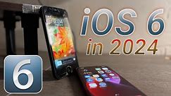 Using iOS 6 in 2024 - iOS 6 Retrospective