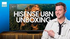 Hisense U8N Mini-LED TV Unboxing & Setup | Mystery Revealed 2024 U8 Series
