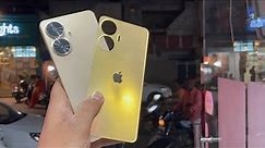 Realme c55 convert into iPhone gold