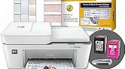 VersaCheck HP DeskJet 4155 MXE MICR All-in-One Printer X1 Gold Printing Software Bundle, White