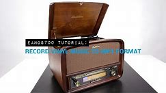 How to Record Vinyl Records to USB/MP3 - Electrohome Record Player Signature (EANOS700)