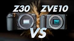 Sony ZVE10 vs Nikon Z30 || Watch Before You Buy!!
