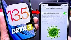 iOS 13.5 Beta 3 Released - What’s New ?