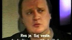 Arsen Dedić in best mood, intervju 1990 RTV SLO