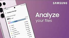 Gain storage insights on your Samsung Galaxy phones and tablets with the My Files app | Samsung US