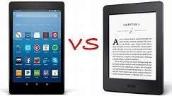 Kindle Fire vs Kindle Paperwhite
