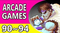 【1990 ~ 1994】 Top 100 90s Arcade Games - Alphabetical Order