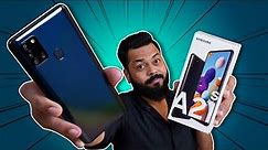 Samsung Galaxy A21s Unboxing & First Impressions ⚡⚡⚡ Exynos 850, 5000mAh Battery & More