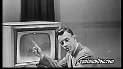 1951 SYLVANIA HALOLIGHT TELEVISION COMMERCIAL