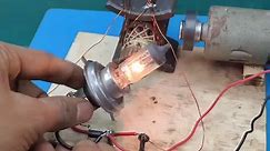 Incredible self charging motor electricity generator