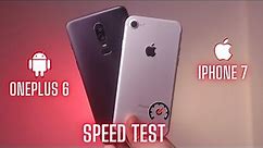iPhone 7 vs OnePlus 6 Speed Test in 2022 || Which one is Faster ??