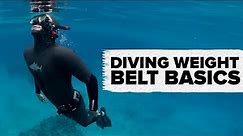 Diving Weight Belt Basics | ADRENO