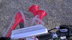 Yankee Doodle Musical Air Horns Installed On Bicycle