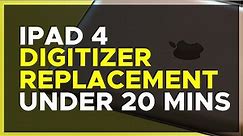 How to REPLACE iPad 4 Digitizer + LCD Screen - Complete Repair Guide
