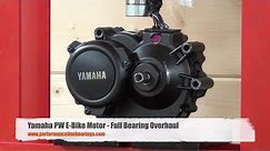 Yamaha PW Motor Bearing Overhaul