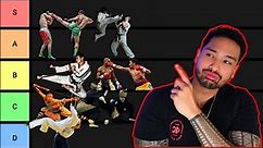 RANKING Martial Arts Styles For Street Fights | TIER LIST