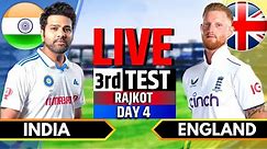 India vs England, 3rd Test | India vs England Live | IND vs ENG Live Score & Commentary, Session 3
