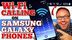 How to Turn on WiFi Calling on Samsung Galaxy Phones - S20 A51 A71 A50 A70 and More