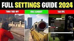 17 GTA Online Settings You Need to Change NOW! (Console & PC Optimization)