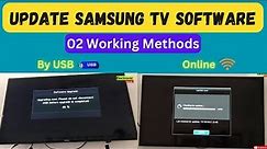 How to Update Samsung Tv Software