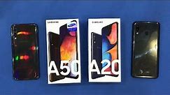 Samsung Galaxy A50 vs Samsung Galaxy A20